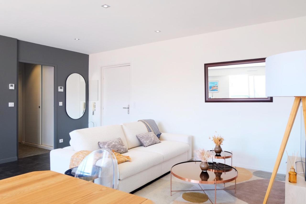 Magnifique Appartement, En Hyper Centre, Avec Terrasse Et Place De Parking Biarritz Luaran gambar