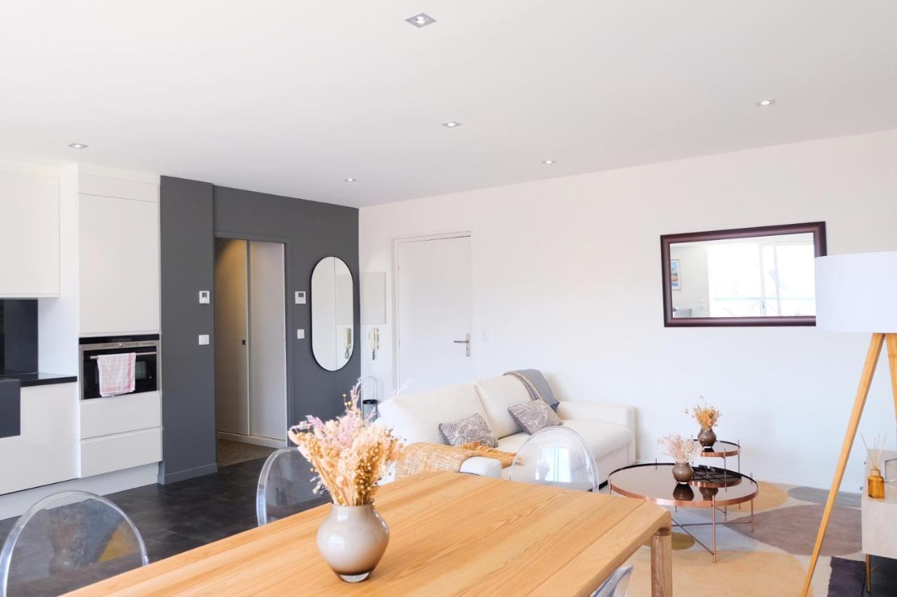 Magnifique Appartement, En Hyper Centre, Avec Terrasse Et Place De Parking Biarritz Luaran gambar