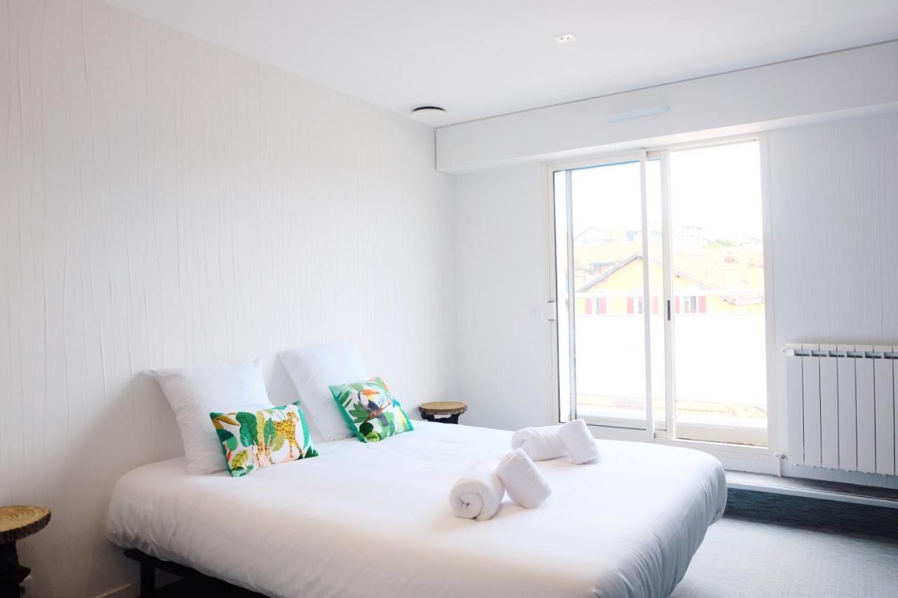 Magnifique Appartement, En Hyper Centre, Avec Terrasse Et Place De Parking Biarritz Luaran gambar